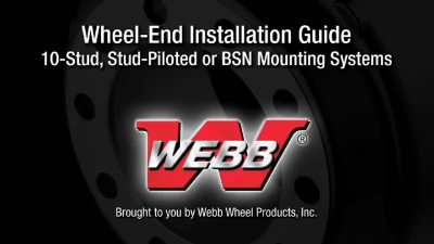 Webb - Wheel-End Installation Guide - BSN